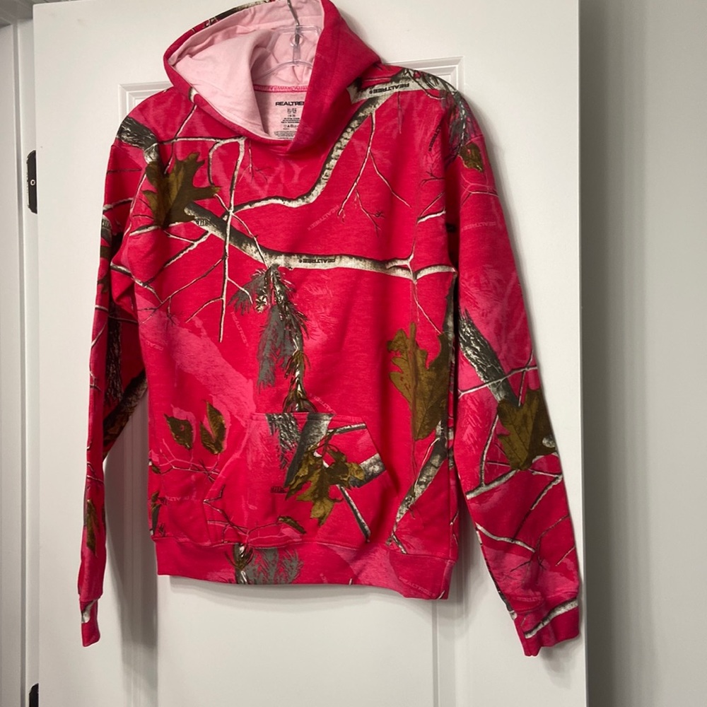 Realtree Pink girls hoodie size xl